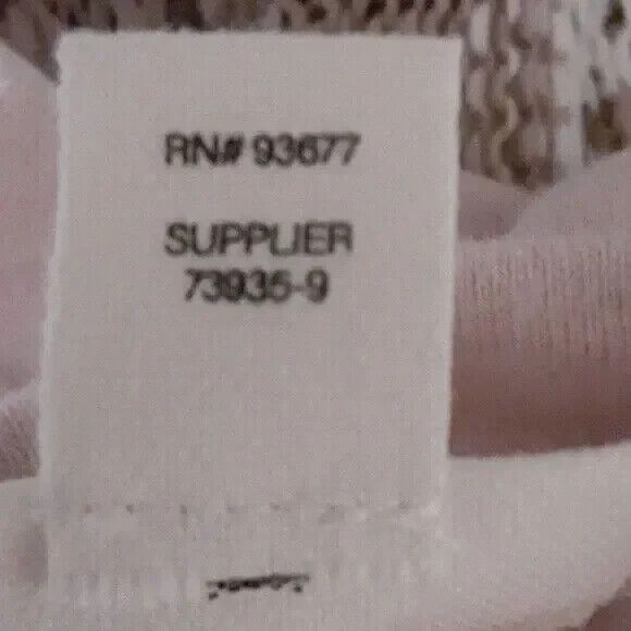 ana top women's size medium peach long sleeve NEW * - Picture 5 of 6